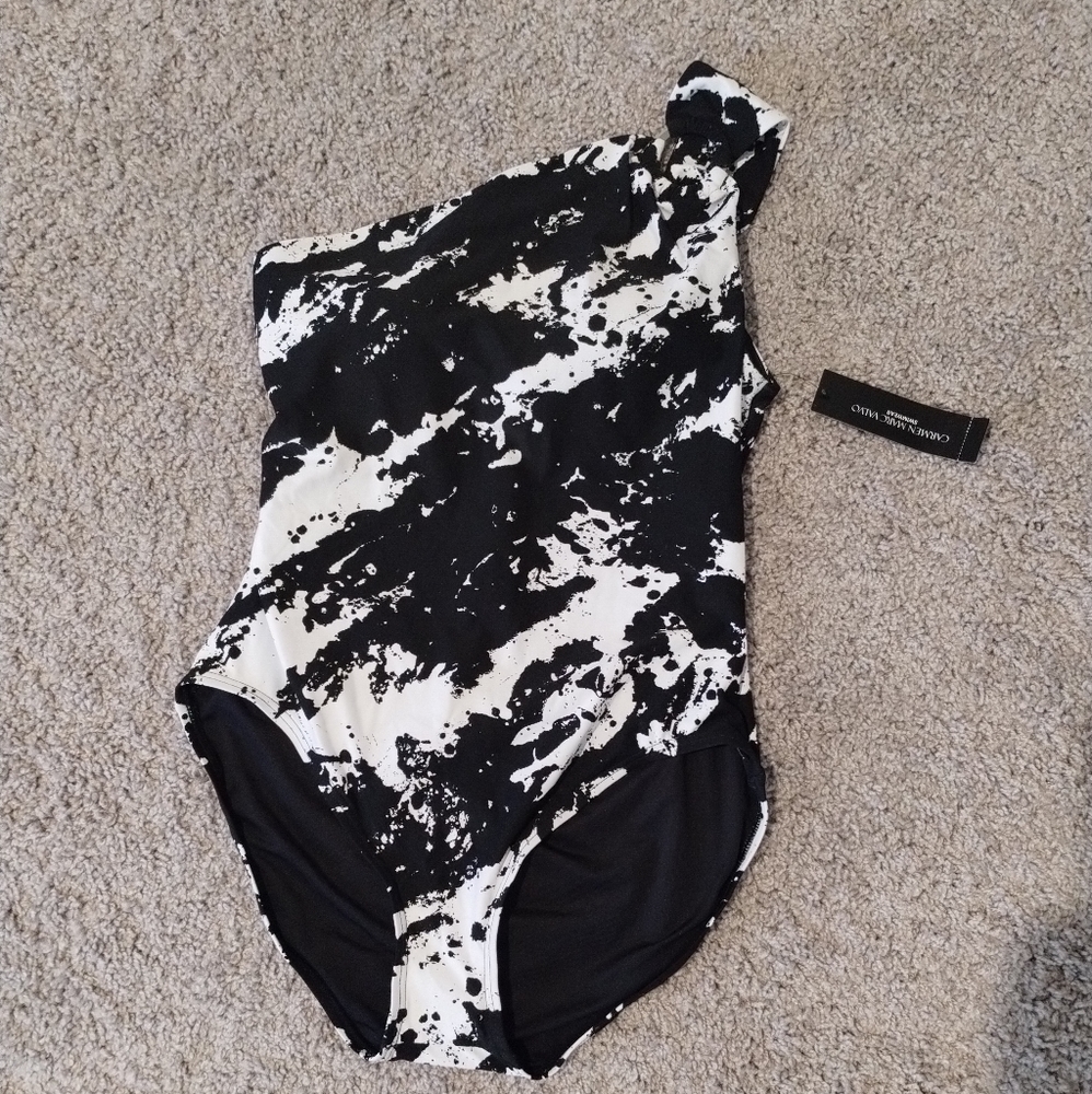 Carmen Marc Valvo swimsuit